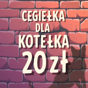 CEGIEŁKA DLA KOTEŁKA 20 zł