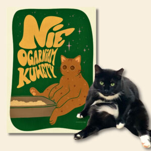 NIE OGARNIAM KUWETY plakat