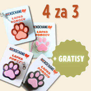4 łapki za 3 + GRATISY